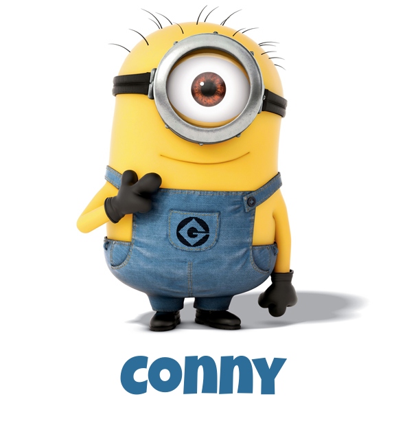 Avatar mit dem Bild eines Minions für Conny