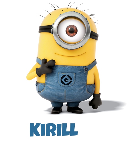 Avatar mit dem Bild eines Minions für Kirill Avatar mit dem Bild eines Minions für Kirill
