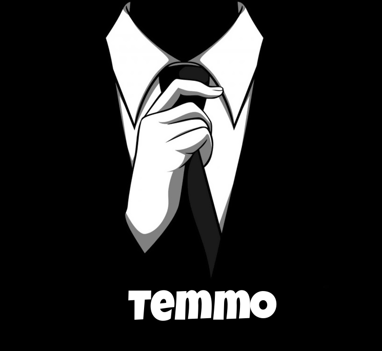 Avatare mit dem Bild eines strengen Anzugs für Temmo.