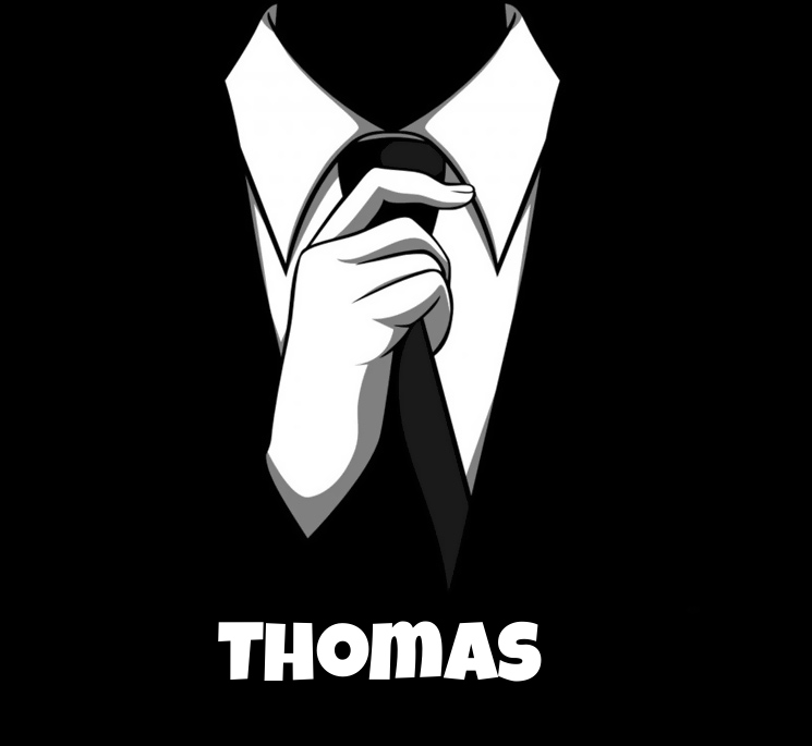 Avatare mit dem Bild eines strengen Anzugs für Thomas