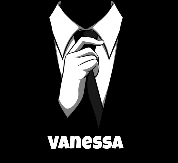 Avatare mit dem Bild eines strengen Anzugs für Vanessa