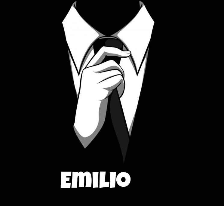 Avatare mit dem Bild eines strengen Anzugs fr Emilio