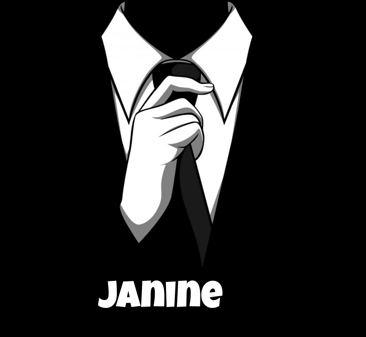 Avatare mit dem Bild eines strengen Anzugs fr Janine