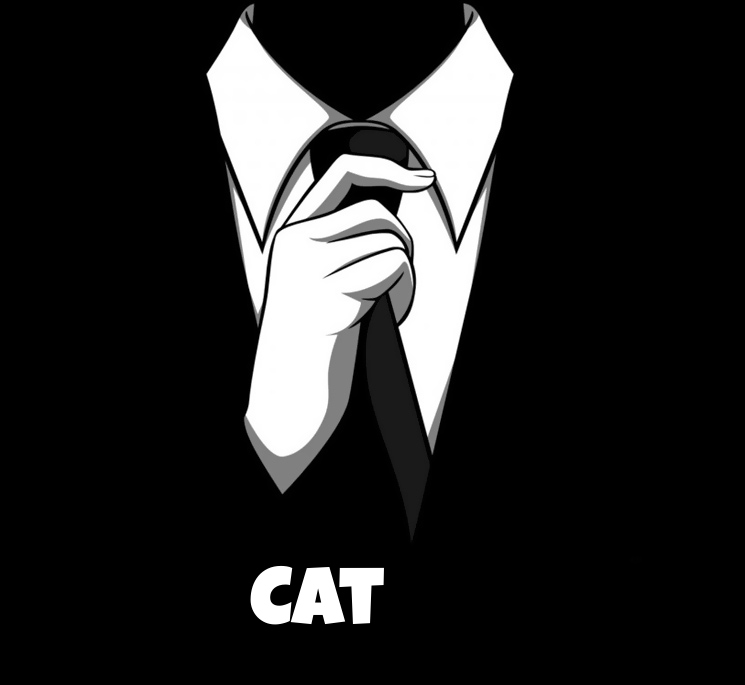 Avatare mit dem Bild eines strengen Anzugs fr Cat