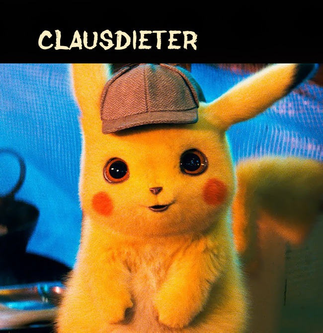 Benutzerbild von Clausdieter: Pikachu Detective Benutzerbild von Clausdieter: Pikachu Detective
