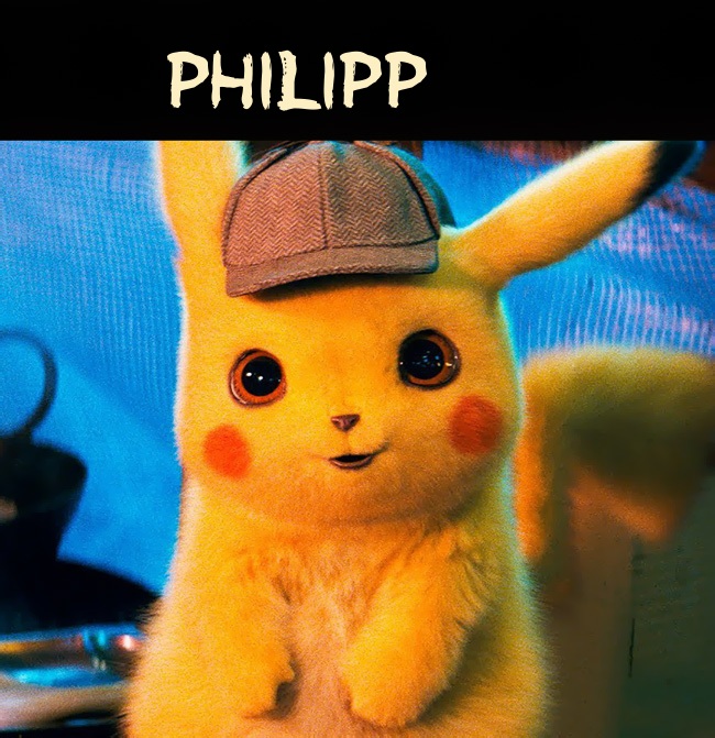 Benutzerbild von Philipp: Pikachu Detective Benutzerbild von Philipp: Pikachu Detective