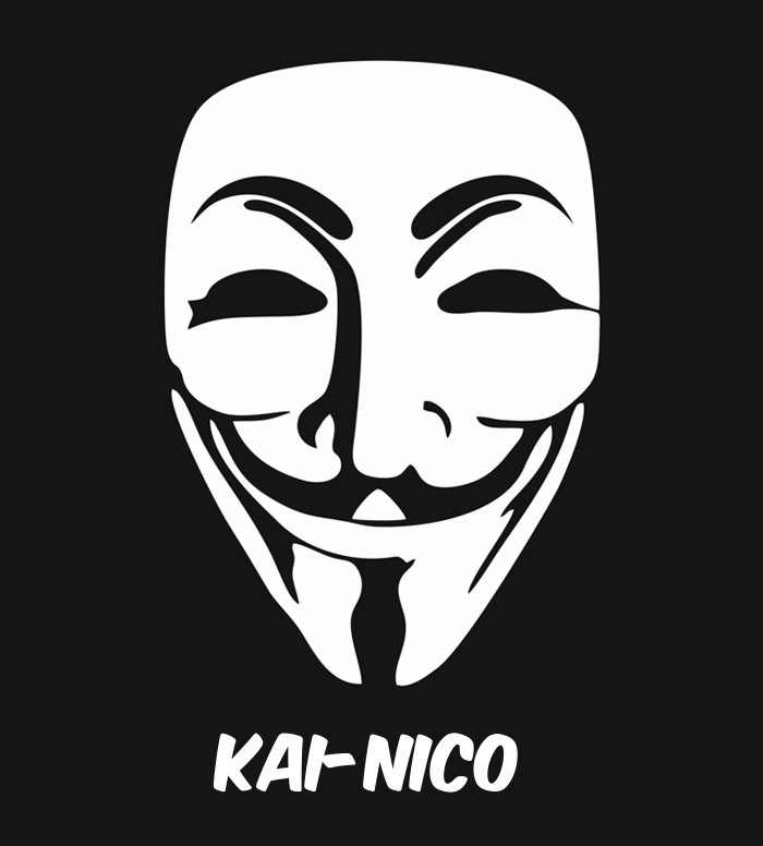 Bilder anonyme Maske namens Kai-Nico