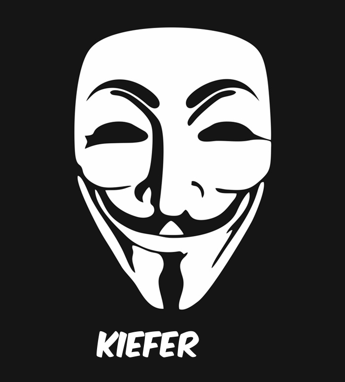 Bilder anonyme Maske namens Kiefer