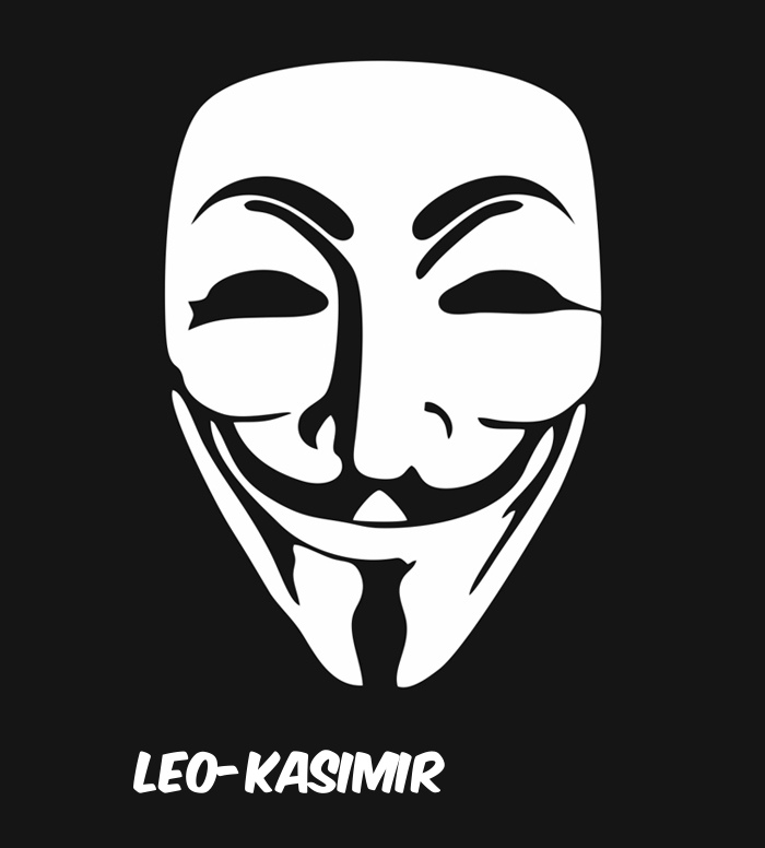 Bilder anonyme Maske namens Leo-Kasimir Bilder anonyme Maske namens Leo-Kasimir