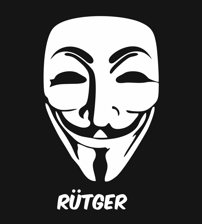Bilder anonyme Maske namens Rütger Bilder anonyme Maske namens Rütger