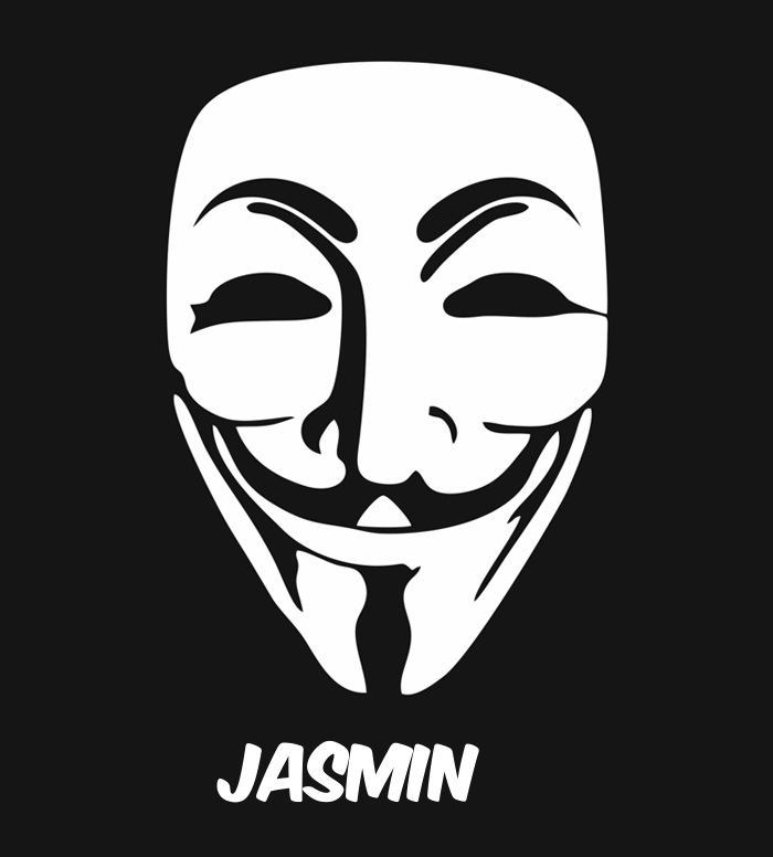 Bilder anonyme Maske namens Jasmin