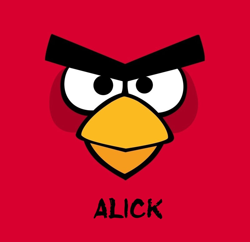 Bilder von Angry Birds namens Alick