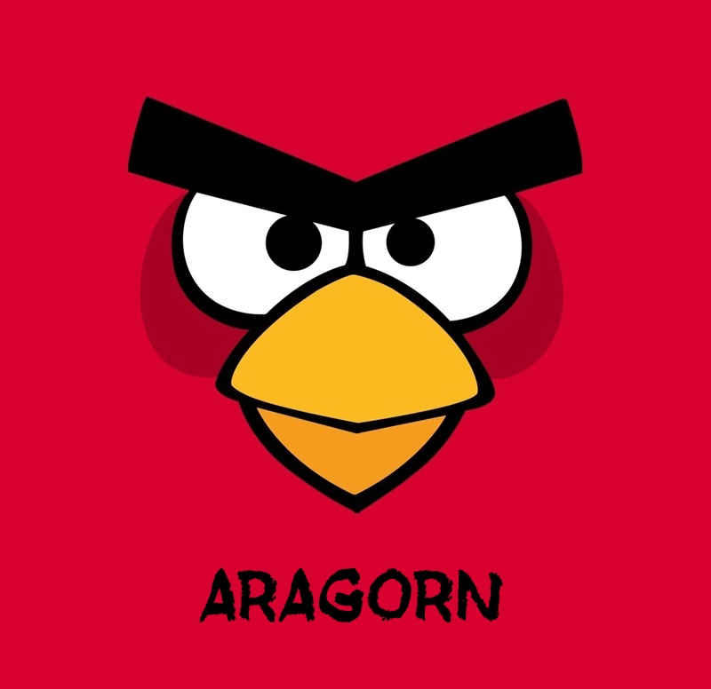 Bilder von Angry Birds namens Aragorn