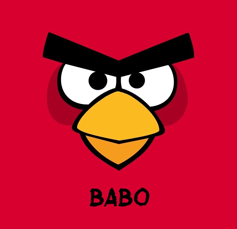 Bilder von Angry Birds namens Babo