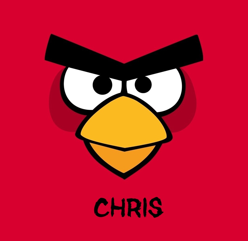 Bilder von Angry Birds namens Chris