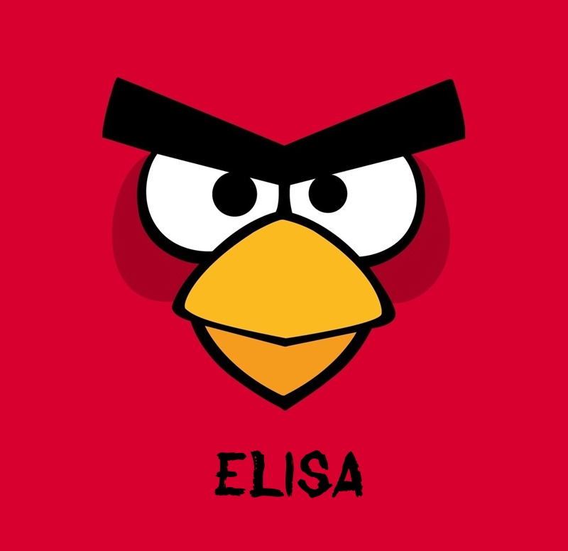 Bilder von Angry Birds namens Elisa Bilder von Angry Birds namens Elisa