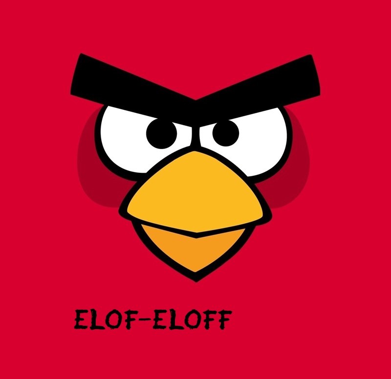 Bilder von Angry Birds namens Elof-Eloff