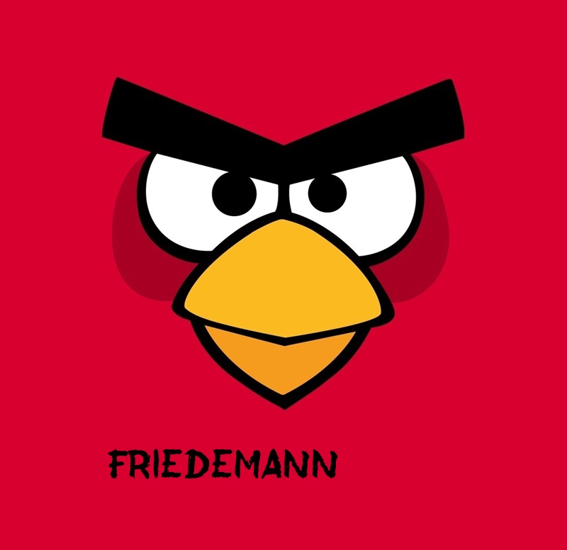 Bilder von Angry Birds namens Friedemann