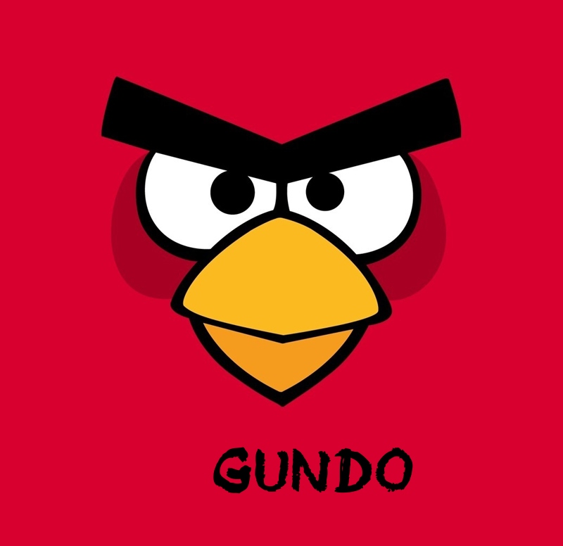 Bilder von Angry Birds namens Gundo