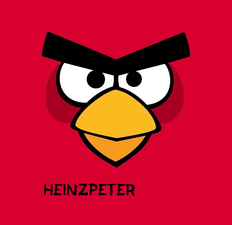 Bilder von Angry Birds namens Heinzpeter