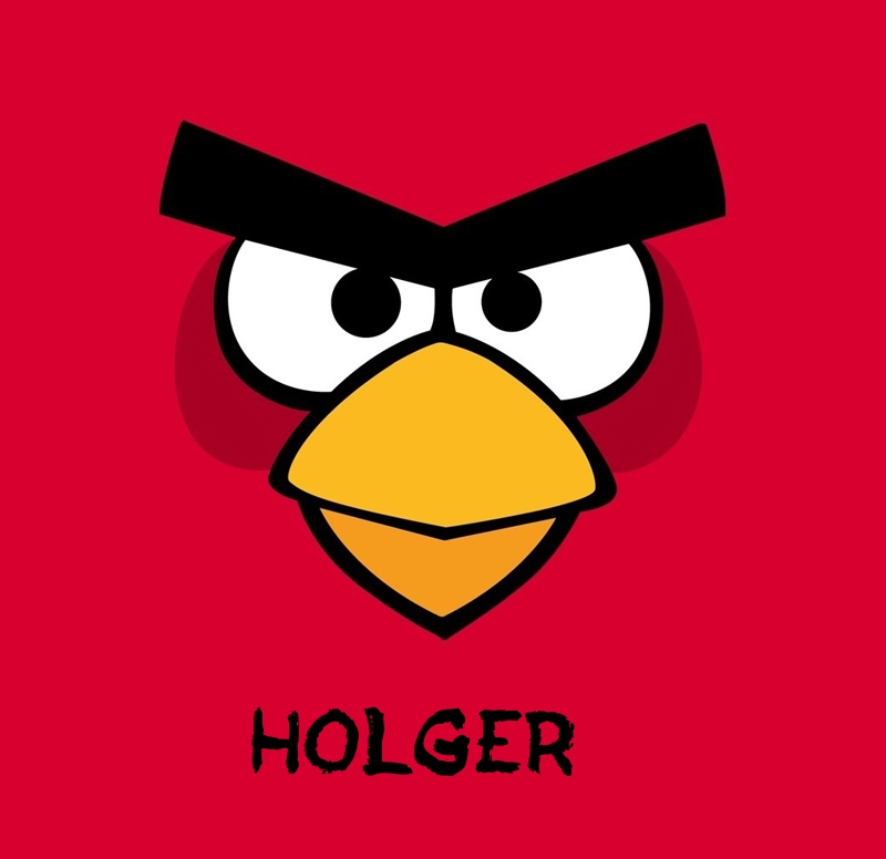 Bilder von Angry Birds namens Holger