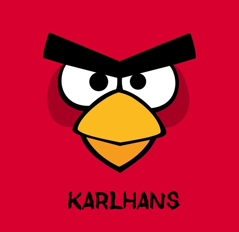 Bilder von Angry Birds namens Karlhans