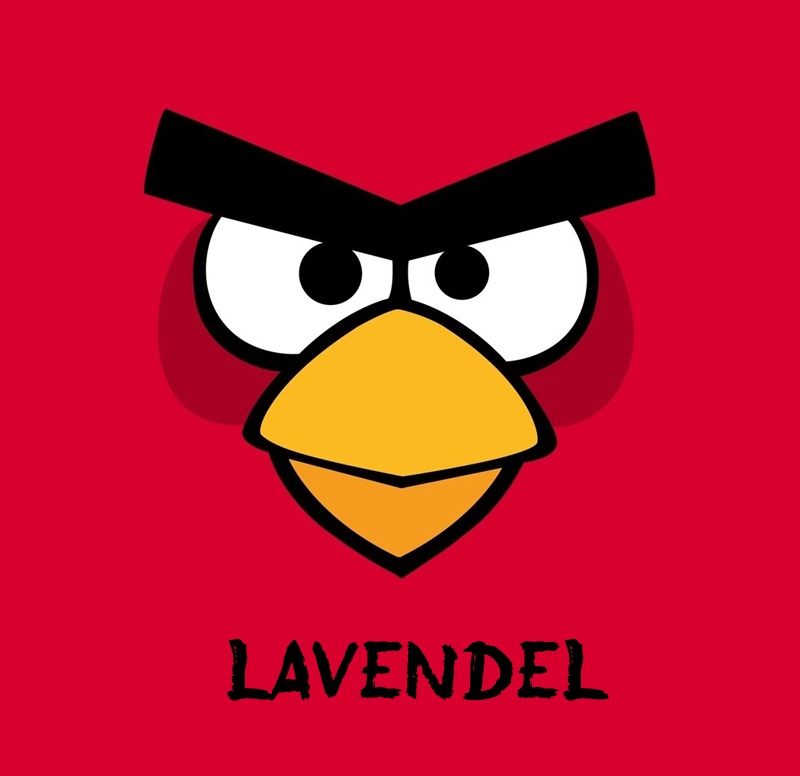 Bilder von Angry Birds namens Lavendel