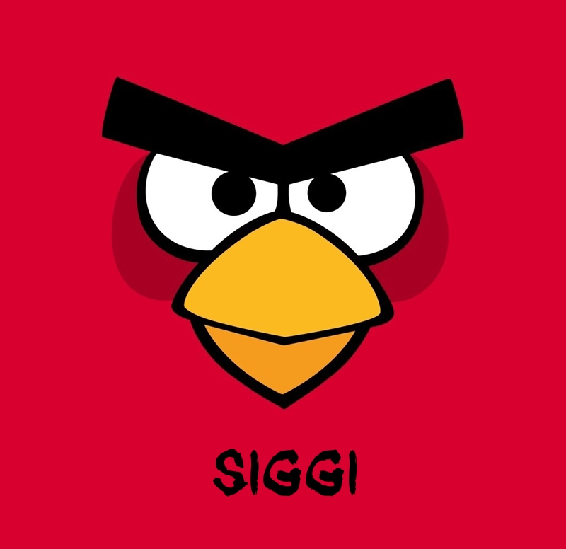Bilder von Angry Birds namens Siggi