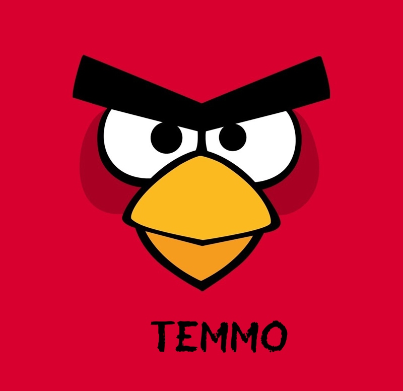 Bilder von Angry Birds namens Temmo.