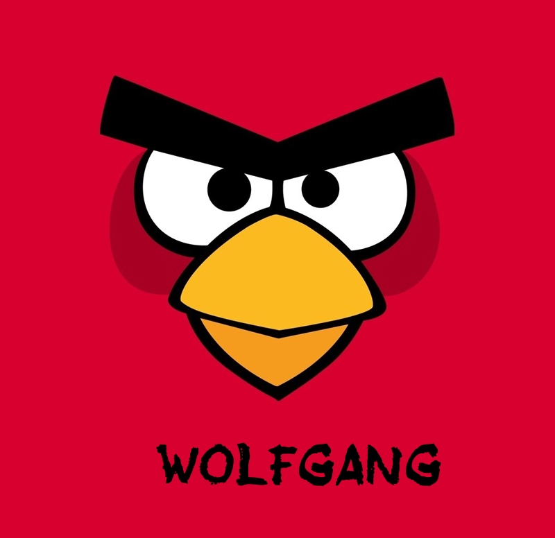 Bilder von Angry Birds namens Wolfgang