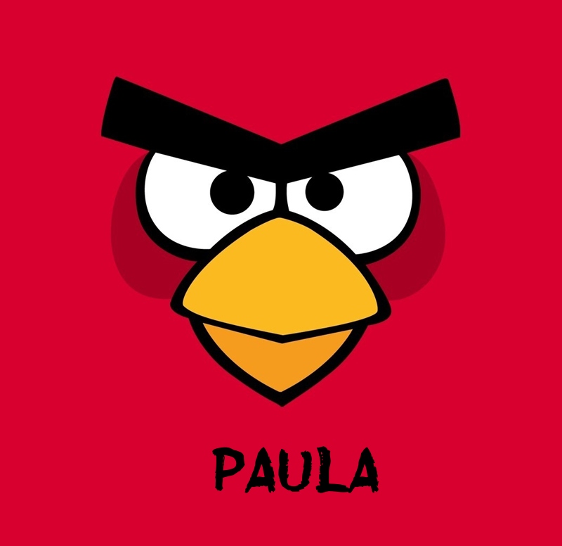 Bilder von Angry Birds namens Paula