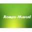 Bildern mit Namen Romeo-Marcel