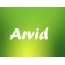 Bildern mit Namen Arvid