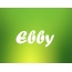 Bildern mit Namen Ebby