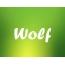 Bildern mit Namen Wolf