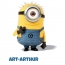 Avatar mit dem Bild eines Minions fr Art-Arthur