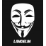 Bilder anonyme Maske namens Landelin