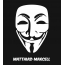 Bilder anonyme Maske namens Matthias-Marcell