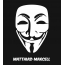 Bilder anonyme Maske namens Matthias-Marcell