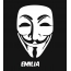 Bilder anonyme Maske namens Emilia