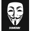 Bilder anonyme Maske namens Domenik