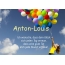 Gedicht zum geburtstag fr Anton-Louis