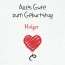 Herzlichen Glckwunsch zum Geburtstag, Holger