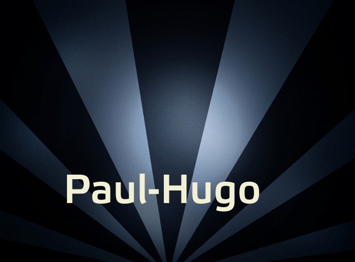 Bilder mit Namen Paul-Hugo