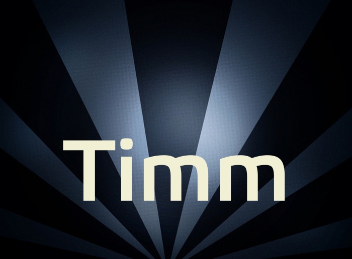 Bilder mit Namen Timm
