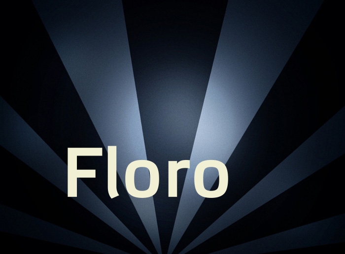 Bilder mit Namen Floro