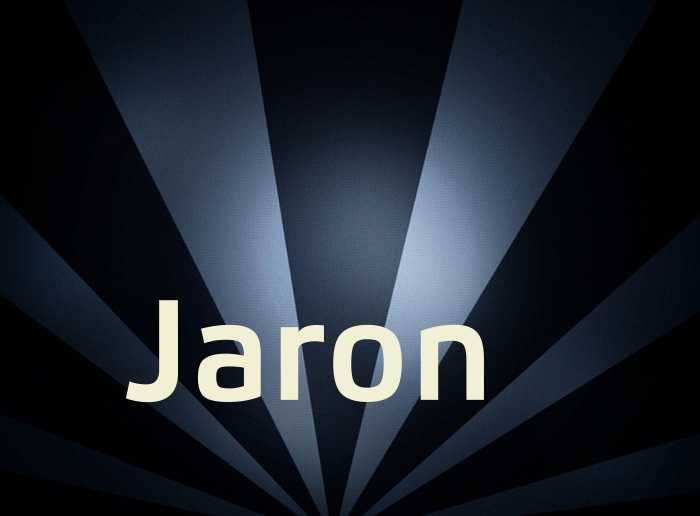 Bilder mit Namen Jaron