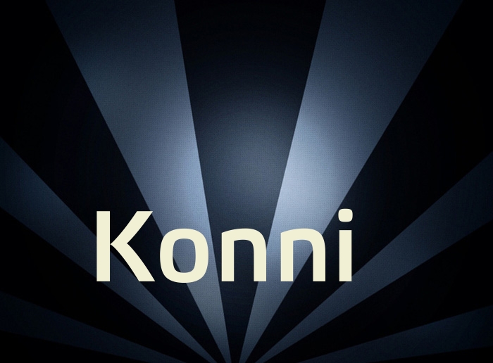 Bilder mit Namen Konni