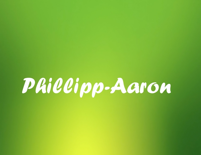 Bildern mit Namen Phillipp-Aaron