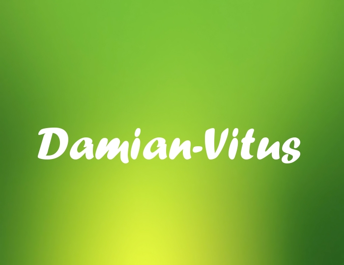 Bildern mit Namen Damian-Vitus